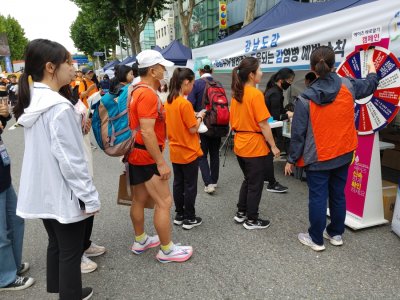 [캠페인] 에이즈 바로알기 캠페인 실시_제20회 국제평화마라톤대회